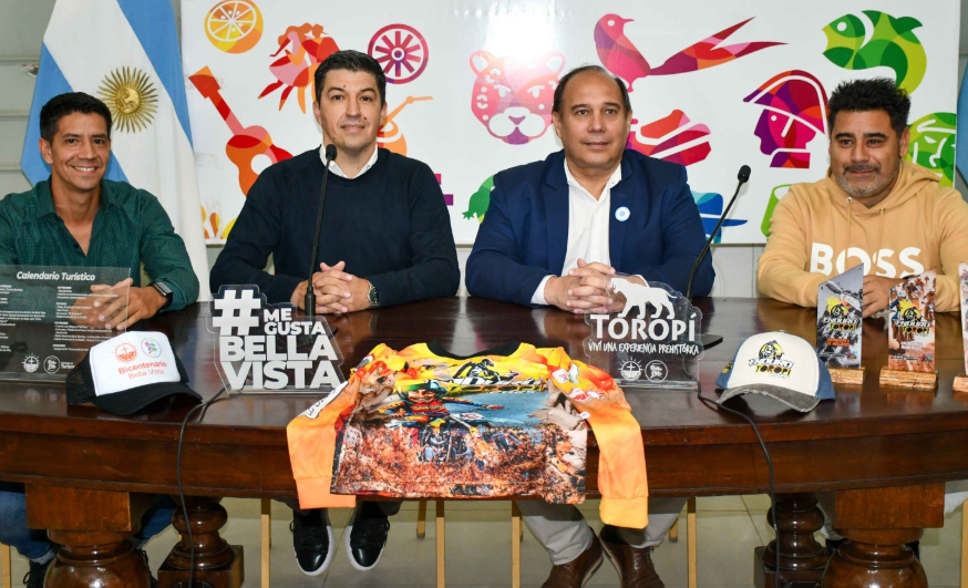 PRESENTARON EL ENDURO TOROPÍ DE BELLA VISTA, QUE COMBINA DEPORTE, NATURALEZA Y TURISMO