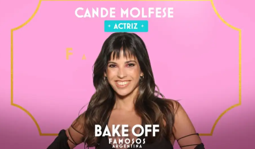 Cande Molfese es la ganadora de Bake Off Famosos