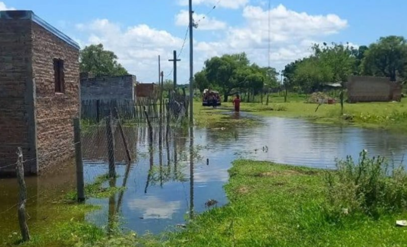San Roque: la localidad correntina inundada con 100 evacuados
