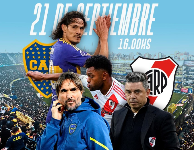 SE CONFIRMÓ LA FECHA DEL SUPERCLÁSICO ENTRE BOCA Y RIVER EN LA BOMBONERA POR LA LIGA PROFESIONAL