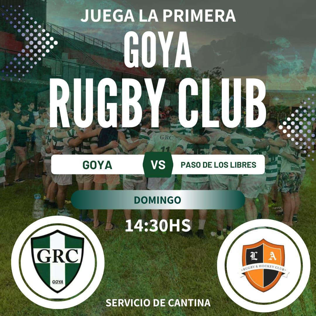 RUGBY GOYA INVITA AL PARTIDO CONTRA LIBRES ATHLETIC