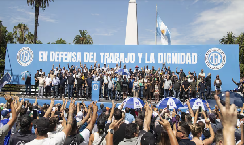  La CGT confirmó el paro general contra la reforma laboral para el día que sea tratada en Diputados