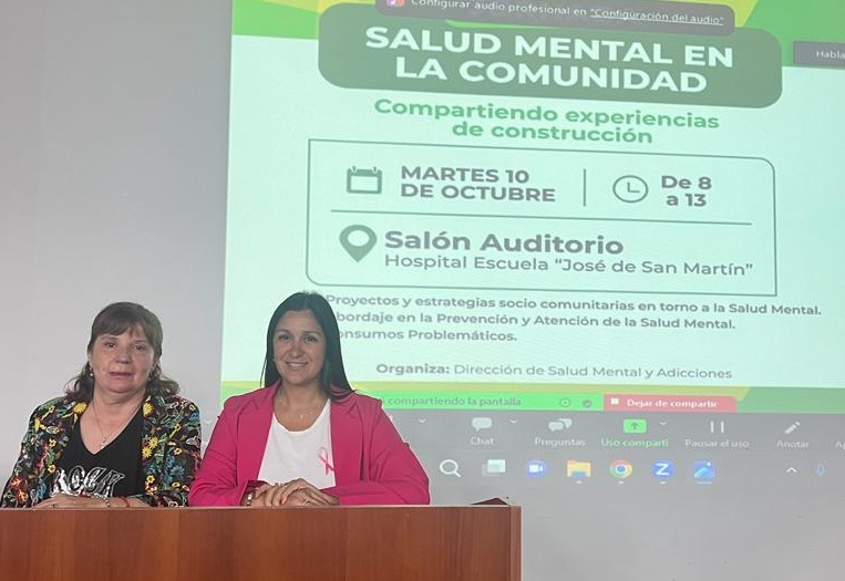 GOYA REPRESENTADA EN IMPORTANTE JORNADA SOBRE SALUD MENTAL EN CORRIENTES