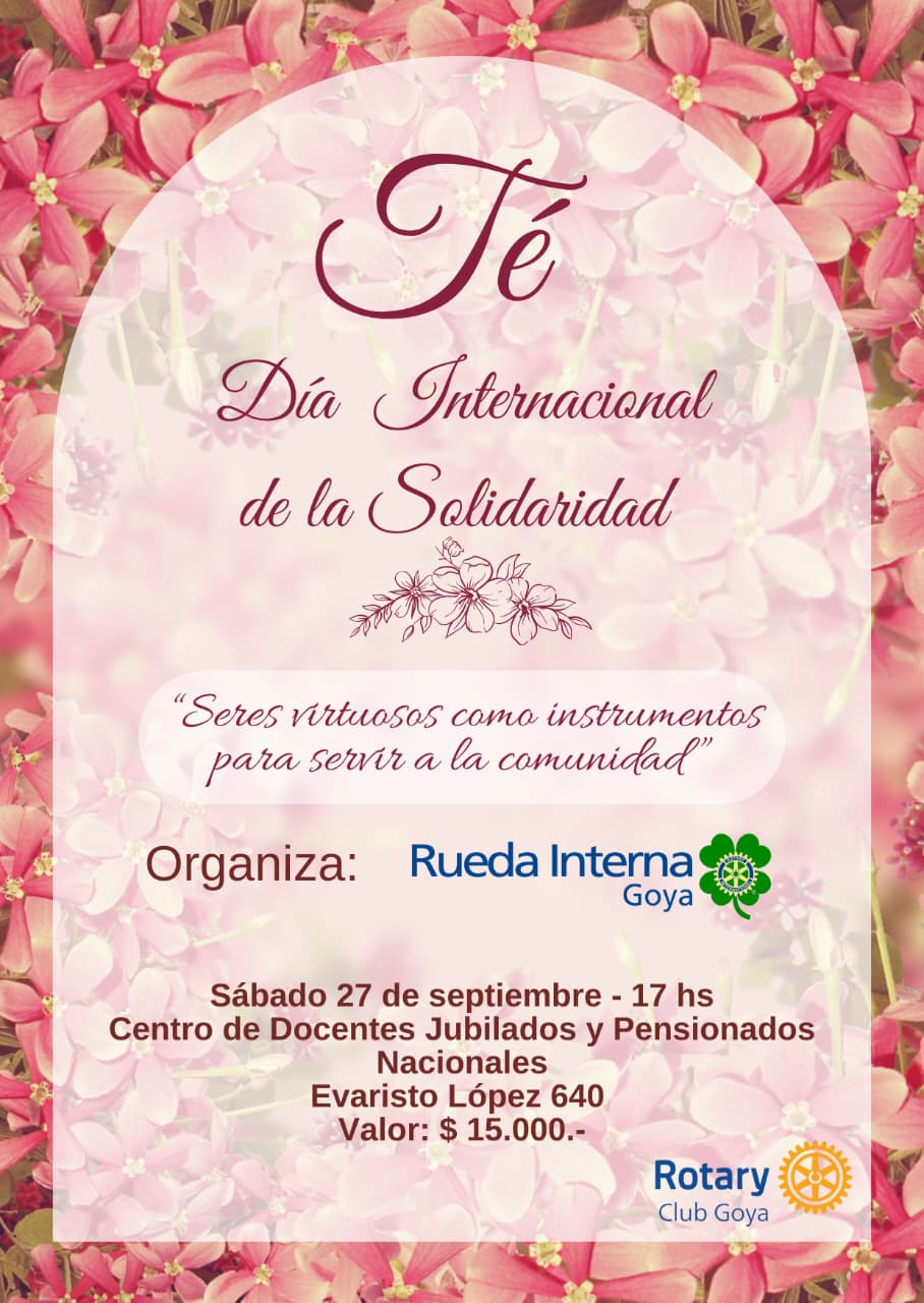 DIA INTERNACIONAL DE LA SOLIDARIDAD