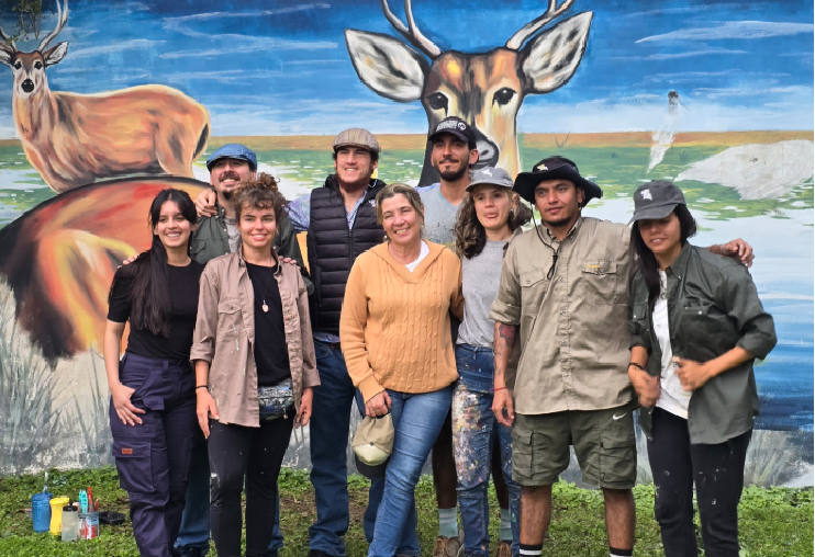 LA MINISTRA DE TURISMO VISITÓ OBRAS ARTÍSTICAS, RECORRIÓ EL PORTAL CARAMBOLA Y SE REUNIÓ CON EL JEFE COMUNAL