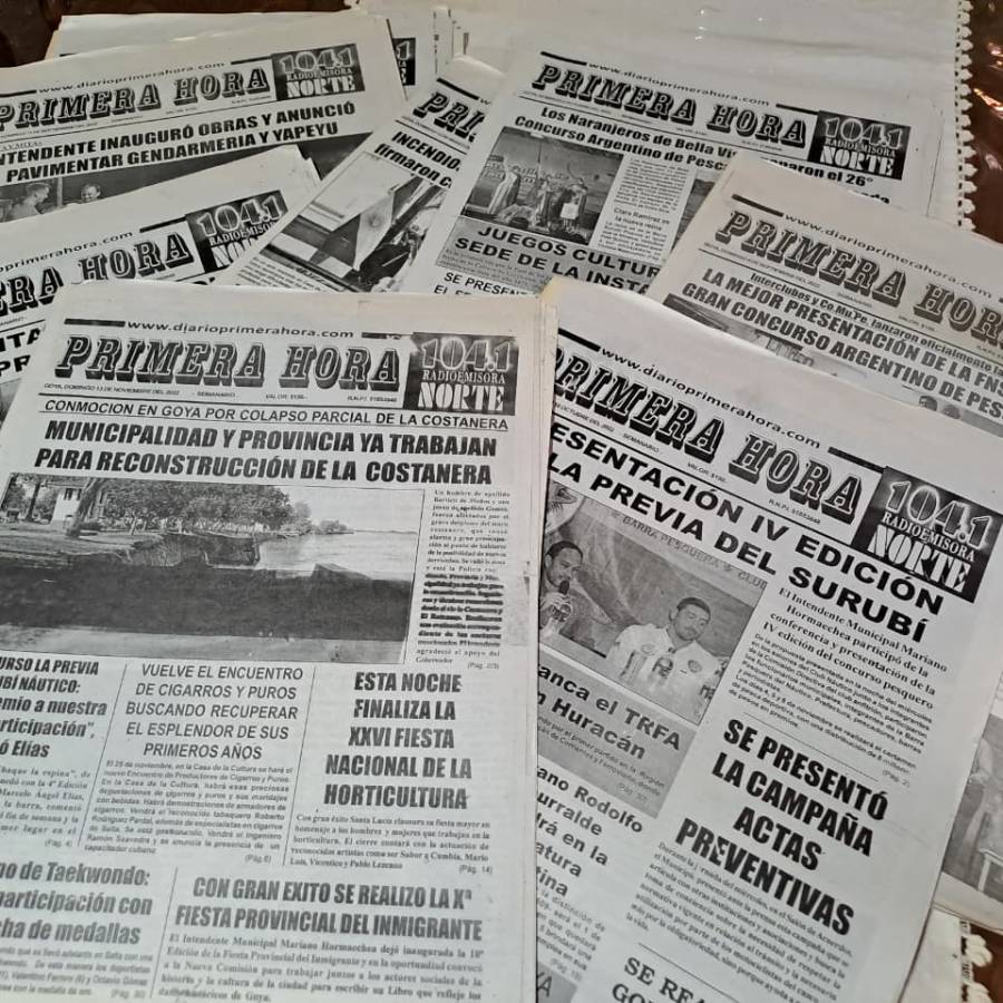 ANIVERSARIO DE DIARIO PRIMERA HORA: ¡FELICES 55 AÑOS CONSTRUYENDO LA HISTORIA DE LOS GOYANOS!