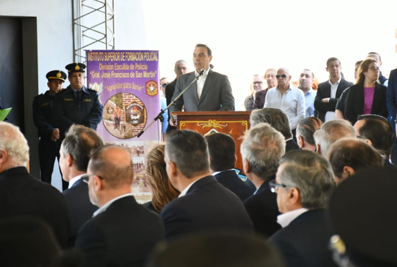 VALDÉS DEJÓ INAUGURADO EL COMPLEJO FORMATIVO POLICIAL SANTA CATALINA, HACIA UNA CAPACITACIÓN DE EXCELENCIA PARA LOS FUTUROS EFECTIVOS