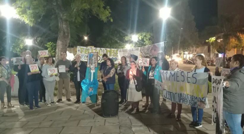 11 meses sin Loan: la comunidad goyana se reunió en oración y pidió justicia