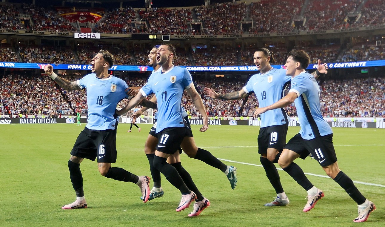 Triunfo de Uruguay para sacar a Estados Unidos de su propia Copa América