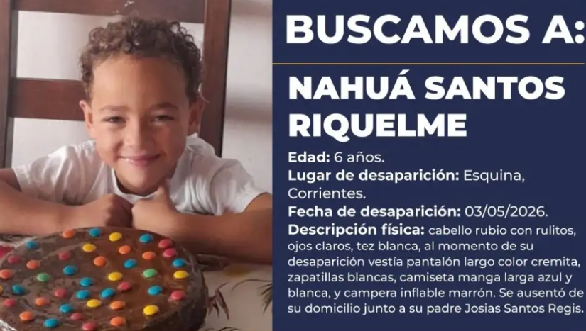 Alerta Sofía: buscan intensamente a Santos Riquelme Nahua, el niño sustraído por su padre tras un tiroteo