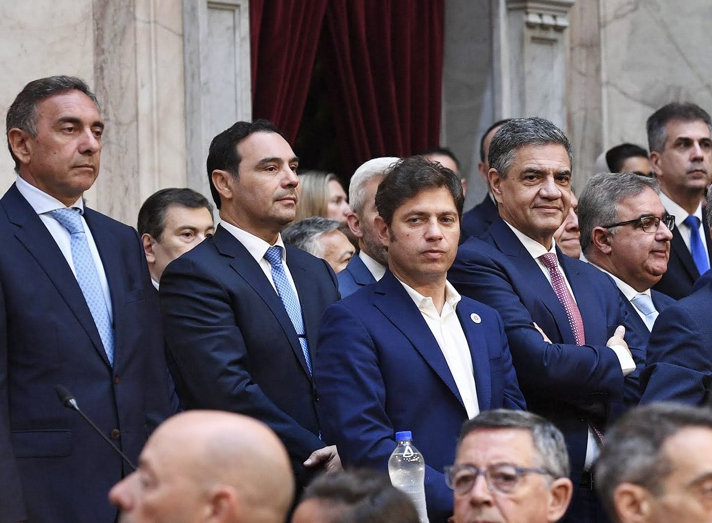 El gobernador Valdés asistió a la asunción de Milei, bregando por “una Argentina con más federalismo, desarrollo y progreso”