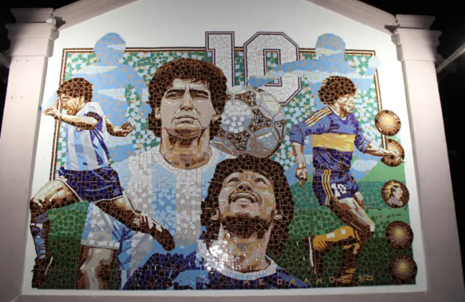 Entre Ríos: se presentará el mosaico más grande del mundo en honor a Diego Maradona