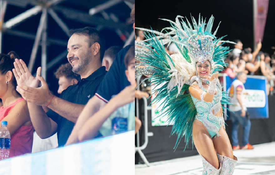 EL GOBERNADOR VALDÉS PARTICIPÓ DEL INICIO DE LOS CARNAVALES DE ITUZAINGÓ