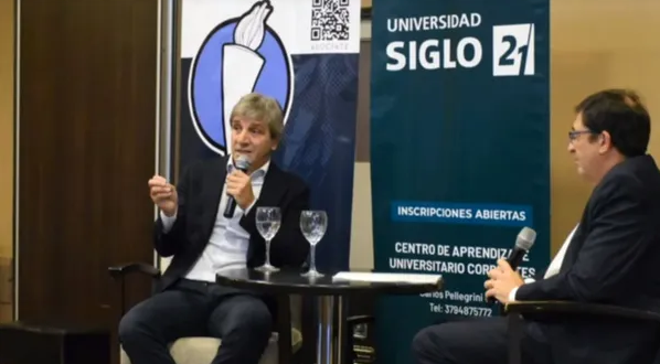 Luis Caputo en Corrientes: "Plata hubo, pero se utilizó para otras cosas"