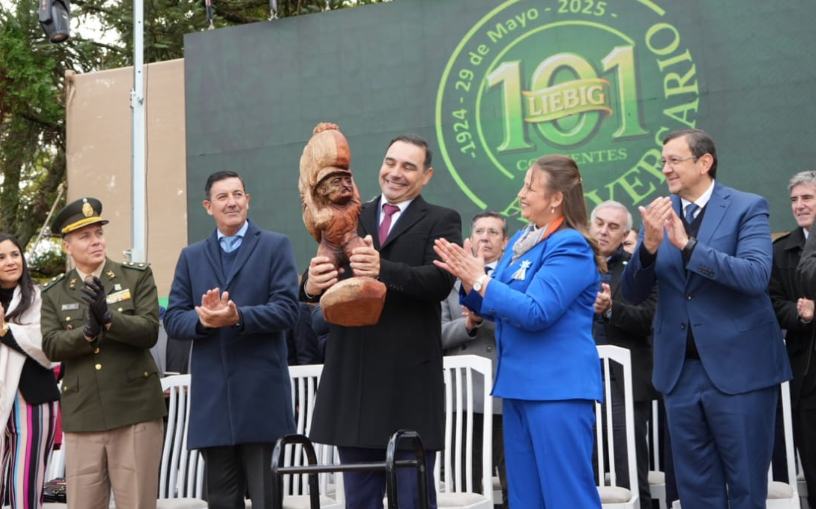 EN EL ANIVERSARIO DE LIEBIG, VALDÉS INSTÓ A CONTINUAR EL PROGRESO CON PRODUCCIÓN E INDUSTRIALIZACIÓN