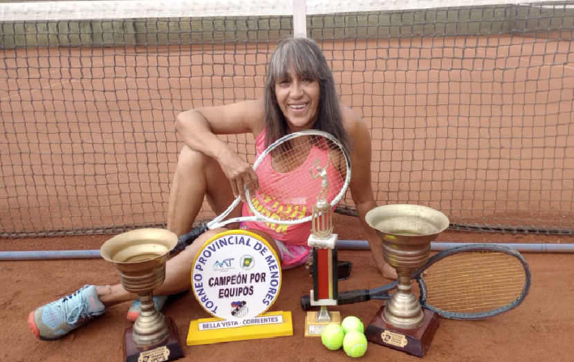 FALLECIÓ CRISTINA SOTELO, HISTÓRICA TENISTA GOYANA