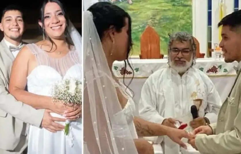 “Era un sueño casarnos por iglesia”: la pareja trans que dio el sí en Corrientes defendió su boda religiosa