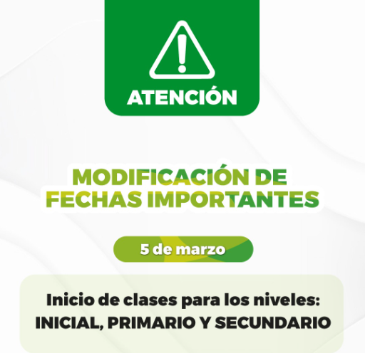 El Ministerio de Educación comunicó la nueva fecha del inicio del ciclo lectivo en Corrientes