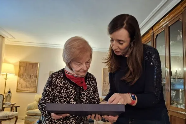 Victoria Villarruel homenajeó a Isabel Martínez de Perón por el Día de la Lealtad